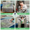 Glowing Snuggles T-Rex Dinosaur Blanket - Image 3