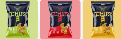 7 CHIPS SERIES OF BAKED CORN CHIPS