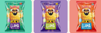 RIXY LLAMA SERIES OF BAKED CORN CHIPS